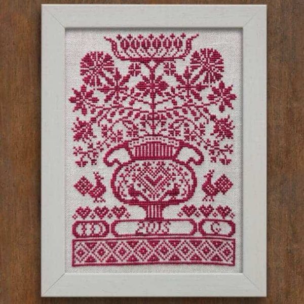 Folk Flowers - PDF Pattern
