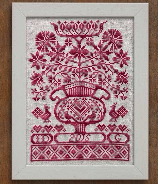 Folk Flowers - PDF Pattern