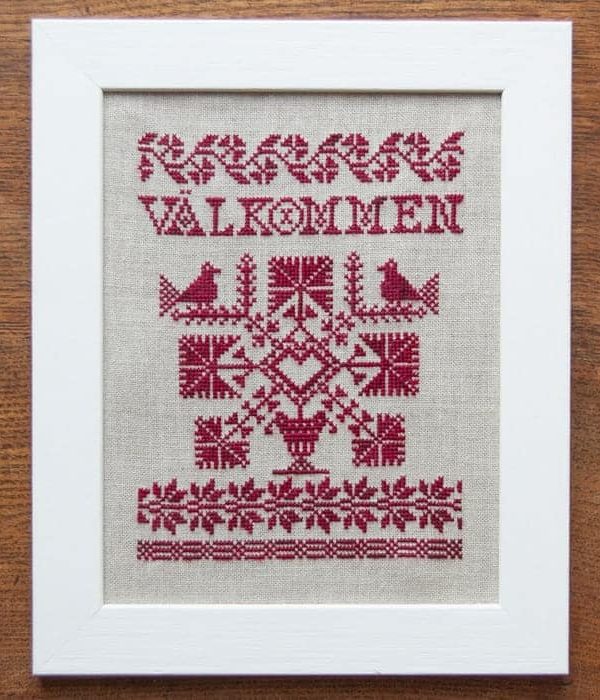 Välkommen: A Swedish Welcome Sampler - PDF Pattern