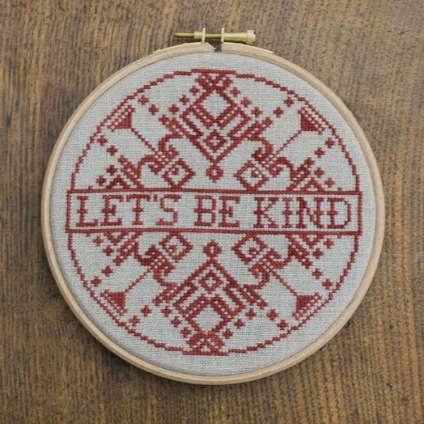 Let's Be Kind - Free PDF Pattern