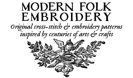 Modern Folk Embroidery – CROSS-STITCH SUPPLIES INSPIRED BY CENTURIES OF  CRAFT