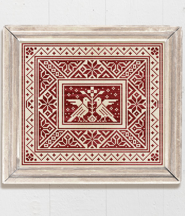 Blythe Spirits - an original cross stitch design by Modern Folk Embroidery