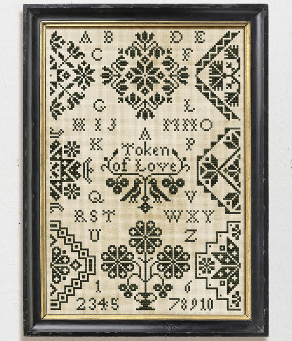 9 Quaker Medallions - an original cross-stitch design by Modern Folk Embroidery