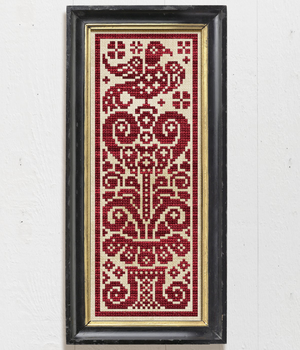Bird Box is an original cross-stitch chart designed by Modern Folk Embroidery